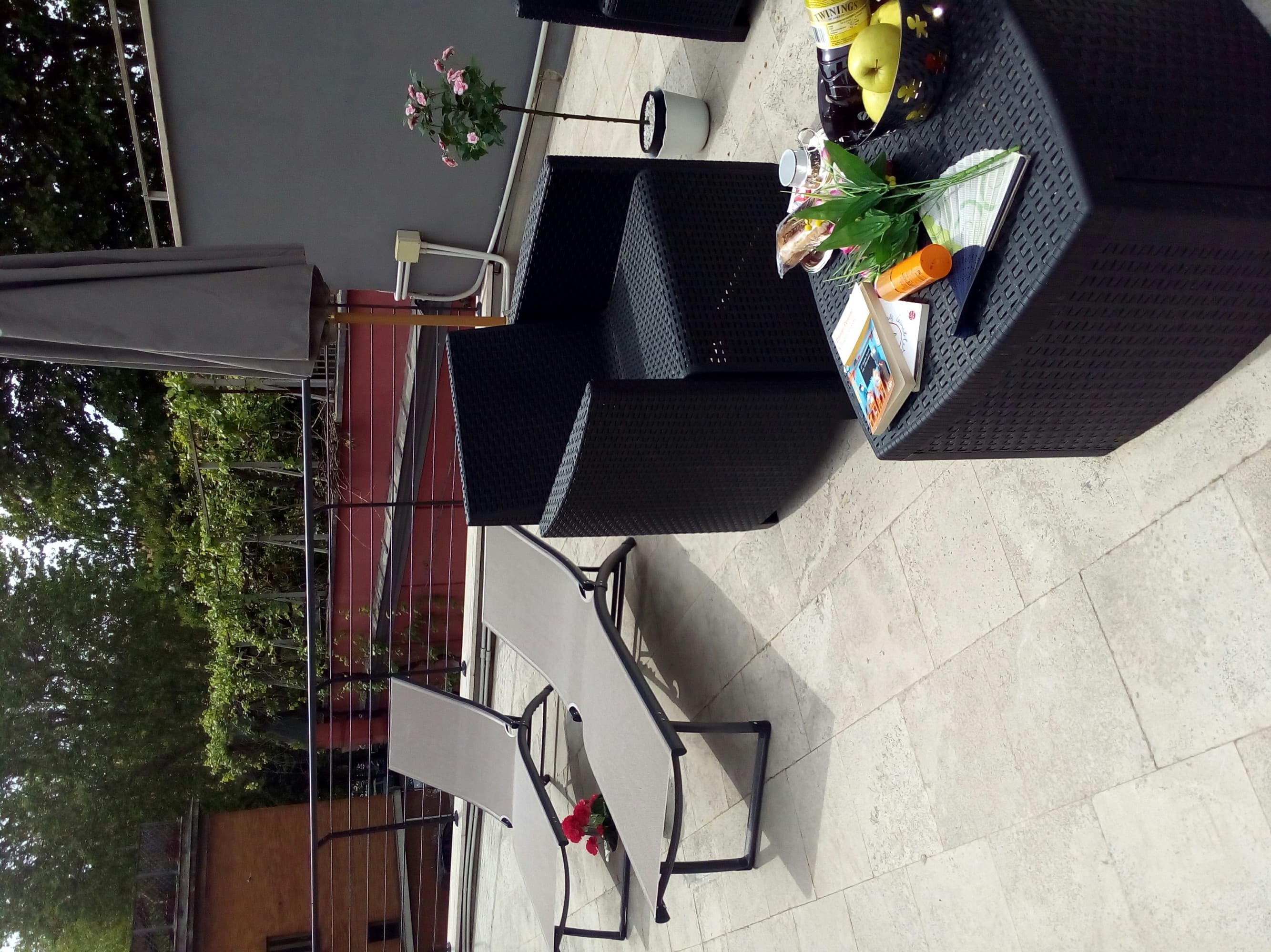 Terrazza con solarium